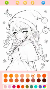 Doll Color:boyama oyunları screenshot