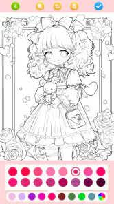 Doll Color:boyama oyunları screenshot