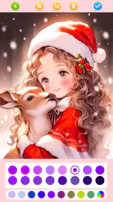 Doll Color:boyama oyunları screenshot