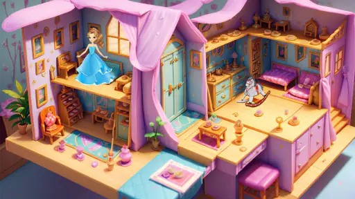 Doll House Design: Girls Games 8