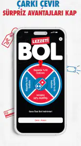 Domino's Pizza Türkiye screenshot