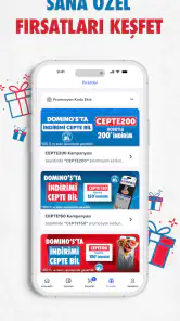 Domino's Pizza Türkiye screenshot