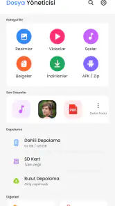 Dosya Yöneticisi, File Manager screenshot