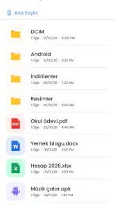 Dosya Yöneticisi, File Manager screenshot