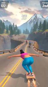Downhill Race ― Kaykay Yarışı screenshot