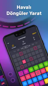 Drum Pad Machine - bateri screenshot