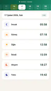 Dualar ve Sureler : Ezan Vakti screenshot
