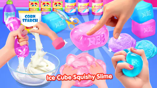 Dumpling Squishy Glitter Slime 4