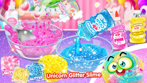 Dumpling Squishy Glitter Slime 5