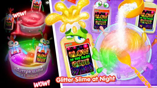 Dumpling Squishy Glitter Slime 6
