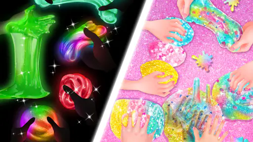 Dumpling Squishy Glitter Slime 7