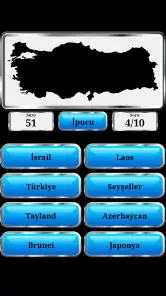 Dünya Coğrafyası Oyunu screenshot