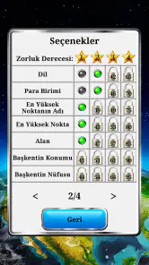 Dünya Coğrafyası Oyunu screenshot
