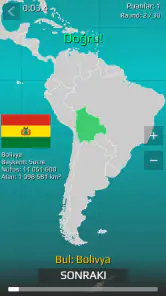 Dünya Haritası Sınav screenshot
