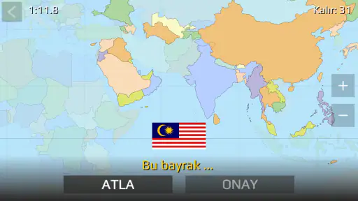 Dünya Haritası Sınav 2