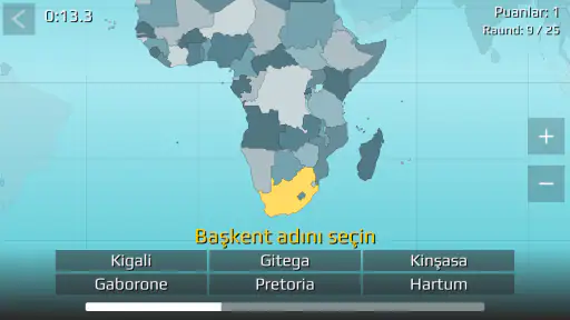 Dünya Haritası Sınav 3
