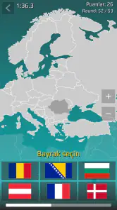Dünya Haritası Sınav screenshot
