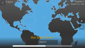 Dünya Haritası Sınav screenshot