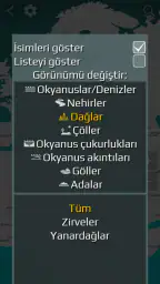 Dünya Haritası Sınav 6