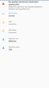 e-Kilit Mobil Anahtar screenshot