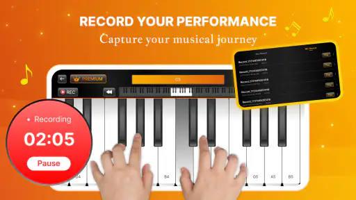 Easy Piano: Learn Key & Notes 5
