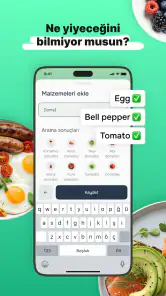 Eatr・AI Sağlıklı Yemek Planı screenshot