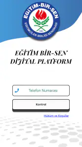 EBS Dijital Platform screenshot