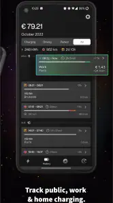 EEVEE - Track charging costs screenshot