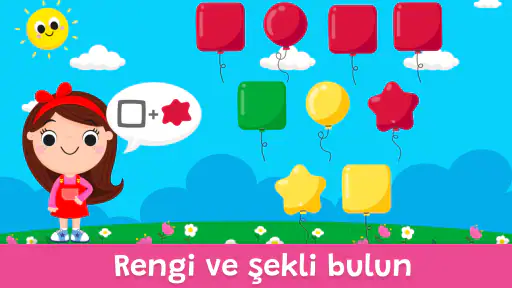 Eğitici Oyun: Şekiller Renkler 1