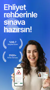 Ehliyet Rehberi Sınav Soruları screenshot