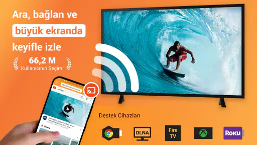 Ekran yansıtma - Cast to TV 1