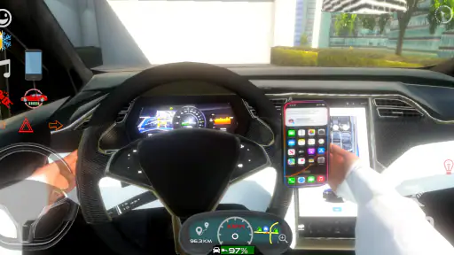 Electric Car Simulator Real 3D 4