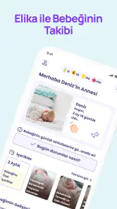 Elika: Bebek Gelişim Takibi screenshot