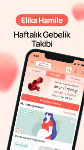 Elika: Hamilelik Takibi screenshot