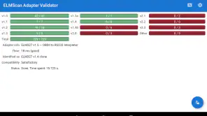 ELMScan Adapter Validator screenshot