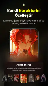 Emochi:Karakterlerle Sohbet Et screenshot