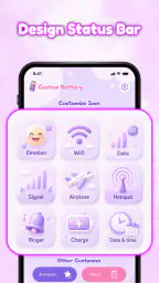 Emoji Battery Icon & Widget 5