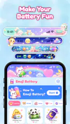 Emoji Battery Icon & Widget 6