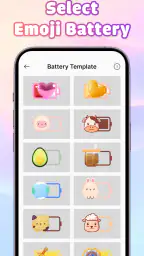 Emoji Battery: Widget Bar 2