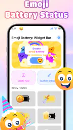Emoji Battery: Widget Bar 3