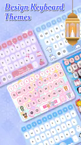 Emoji Font Klavye Temaları screenshot