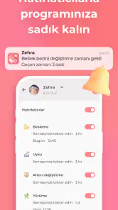 Emzirme ve uyku - Bebek takibi screenshot