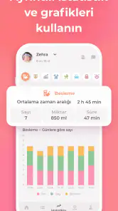 Emzirme ve uyku - Bebek takibi screenshot