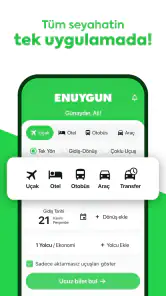 ENUYGUN: Uçak Otel Otobüs Araç screenshot