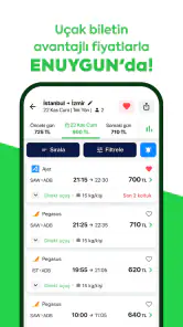 ENUYGUN: Uçak Otel Otobüs Araç screenshot