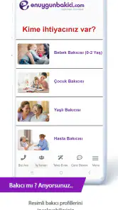 enuygunbakıcı - Bakıcı Bul screenshot