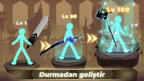 Epic Stickman: Idle RPG War screenshot