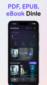 EPUB & PDF Okuyucu eBooks App screenshot