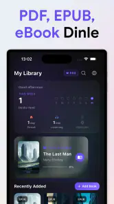 EPUB & PDF Okuyucu eBooks App screenshot