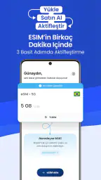eSIM: seyahat verisi 3